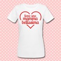 T-shirt "Sono una mamma bellissima" speciale Festa della Mamma, scegli il tuo colore!