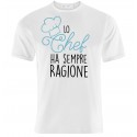 T-shirt uomo "Lo chef ha sempre ragione!"