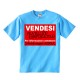 T-shirt bimbo "Vendesi fratellino rompiscatole, per info contattare il fratello maggiore" personalizzabile con il nome