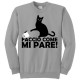 Felpa girocollo "Faccio come mi pare" thug life cat inspired, gatto divertente!