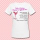 T-shirt gioco per Addio al Nubilato, gioco alcolico divertente per sposa ed amiche "Bevono le ragazze che..." (cocktail rosa)