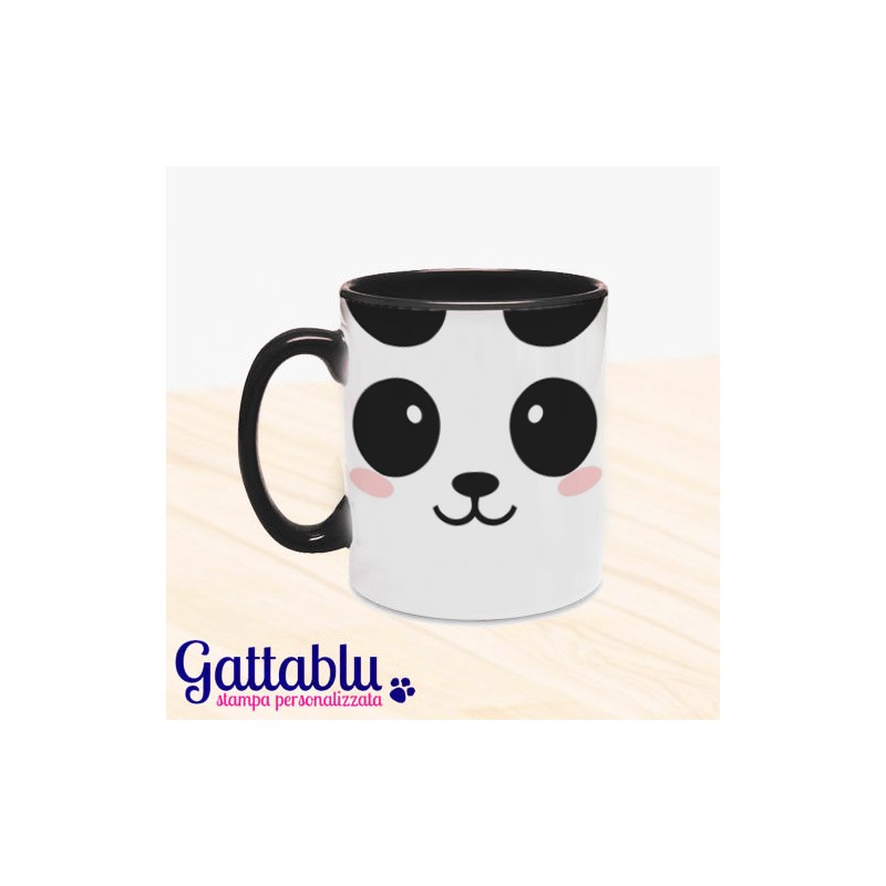 Tazza con panda personalizzata 