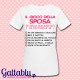 T-shirt donna "Il gioco della sposa e delle sue amiche cattivelle", penitenze Addio al Nubilato, personalizzabile