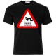 T-shirt uomo "Dunken People Crossing" pericolo, addio al celibato!