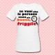 T-shirt donna "Se vuoi che le persone siano più buone, friggile!"