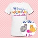 T-shirt donna "All I need is... cats and cuddles"