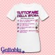 T-shirt donna "Tuttofare della sposa" idea regalo festa di addio al nubilato