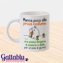 Tazza "Ora posso fingere di essere a dieta!" coniglio ciccione kawaii