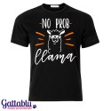 T-shirt uomo "No Probllama", lama divertente