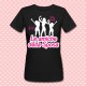 T-shirt donna "Le amiche della sposa disco party", Addio al Nubilato