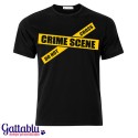 T-shirt uomo "Crime Scene: do not cross"