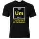 T-shirt uomo "UM: the element of confusion" tavola periodica divertente