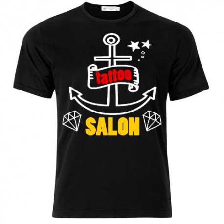 T-shirt uomo "Tattoo Salon", personalizzabile!