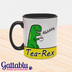 Tazza color "Tea-Rex", dinosauro divertente