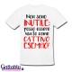 T-shirt uomo "Non sono inutile: posso essere usato come cattivo esempio!"