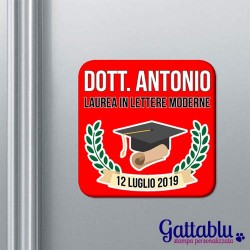 Calamita Dottor, idea bomboniera laurea PERSONALIZZABILE con il nome, la laurea e la data!