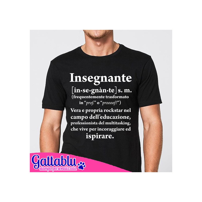 T-shirt donna Definizione di Insegnante: rockstar del multitasking! Idea  regalo per professoressa o maestra!