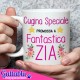 Tazza mug 11 oz Cugina Speciale promossa a Fantastica Zia! Idea regalo sorpresa per nipotino in arrivo!