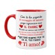 Tazza "Tris: love always wins", personalizzabile con i vostri nomi! Idea regalo per San Valentino!