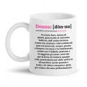 Tazza mug 11 oz Definizione dizionario Donna, dedica romantica d'amore ed amicizia, idea regalo Festa della Donna!