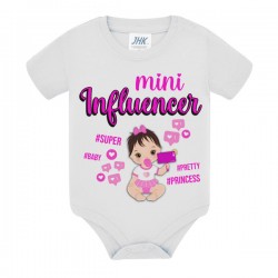 Body bodino neonata bimba Mini influencer principessa dei selfie!