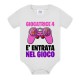 Body bimba Giocatrice 4 è entrata nel gioco! Mamma e papà bis gamer!