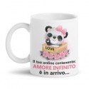 Tazza mug 11 oz Il tuo ordine contenente amore infinito è in arrivo! Panda kawaii!