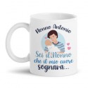 Tazza mug 11 oz Sei il nonno che il mio cuore sognava, personalizzata con nome, festa dei nonni!