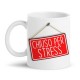 Tazza mug 11 oz Chiuso per Stress, cartello divertente antistress!