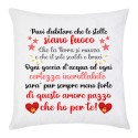 Federa per cuscino Questo amore pazzo che ho per te! Dedica romantica per lei e lui, San Valentino!