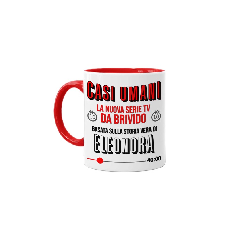 Tazza mug 11oz Casi Umani, la nuova serie tv basata sugli amori infelici  di, personalizzata con