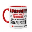 Tazza mug 11oz Adoro, la nuova serie tv basata sulla storia vera di, personalizzata con il nome! Divertente! 