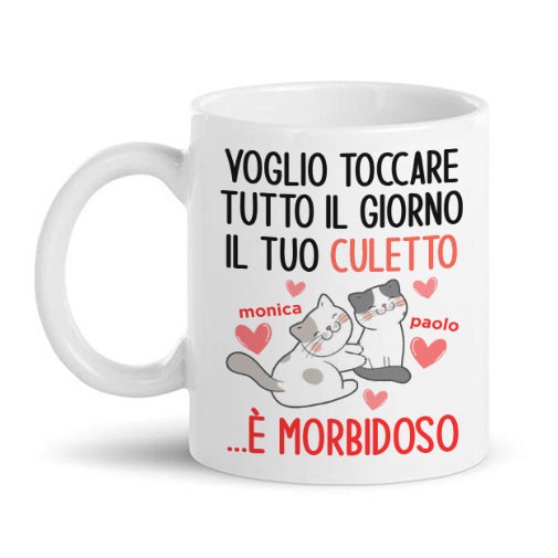 Coppia Felpe Cappuccio San Valentino Personalizzabili - Voglio