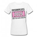 T-Shirt Maglietta Donna Pensionata, Non è più Un Mio Problema! Personalizzabile con Anno! Targa Divertente! 